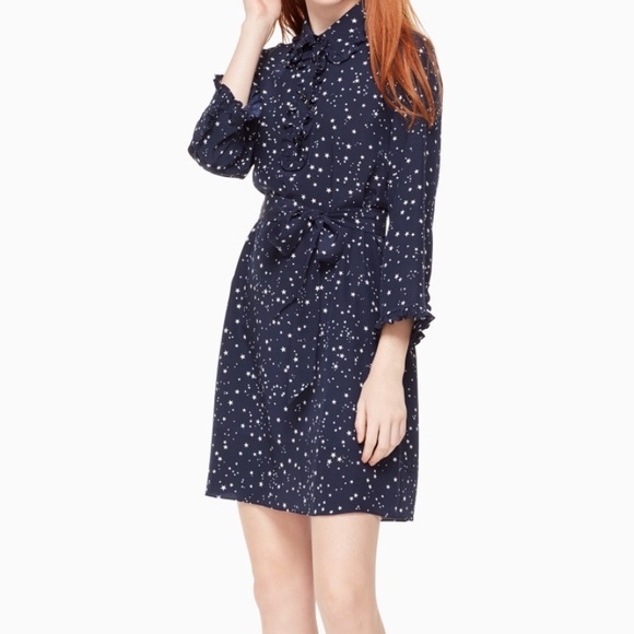 kate spade Dresses & Skirts - Kate Spade Night Sky Sill Shirtdress